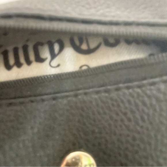 Juicy Couture Black Small Coin Purse Wallet Bag - Picture 13 of 13